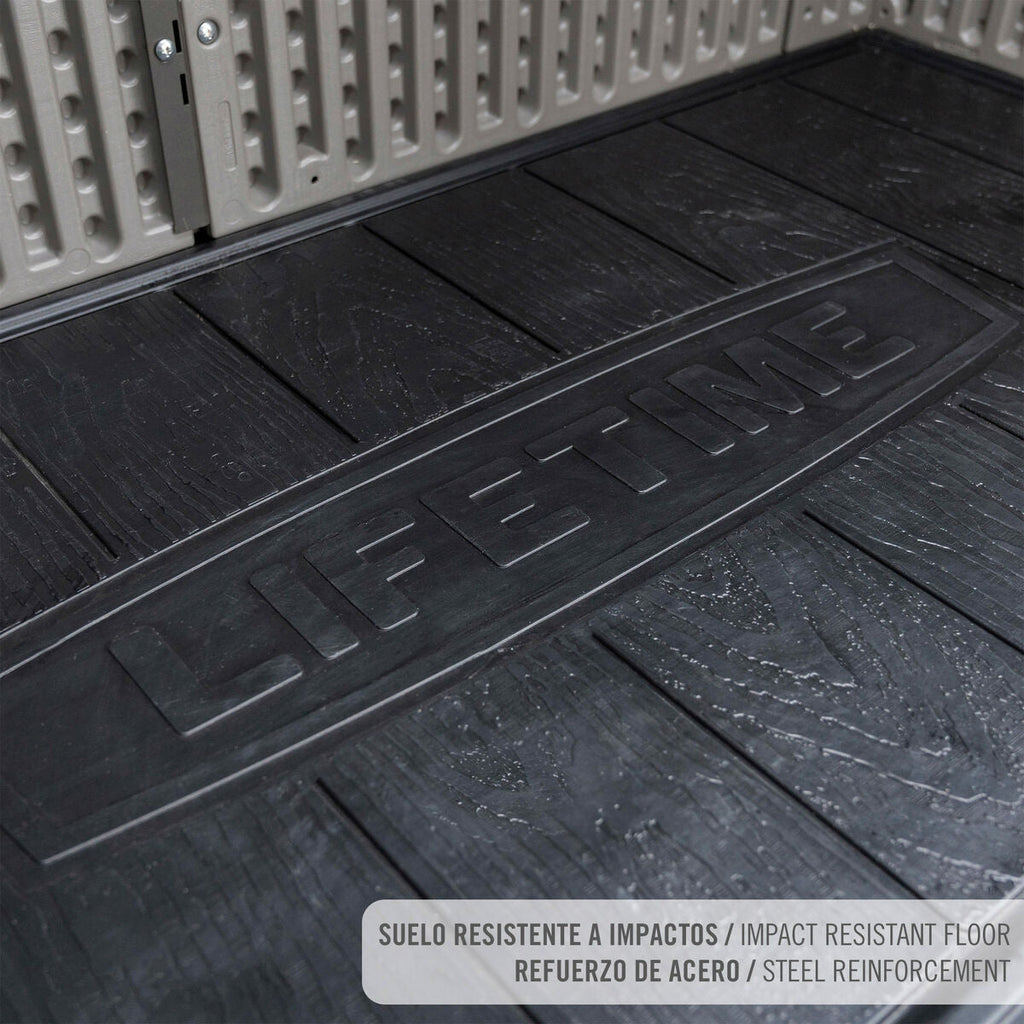 Móvel de arrumação Lifetime Cinzento 143 x 174 x 74 cm