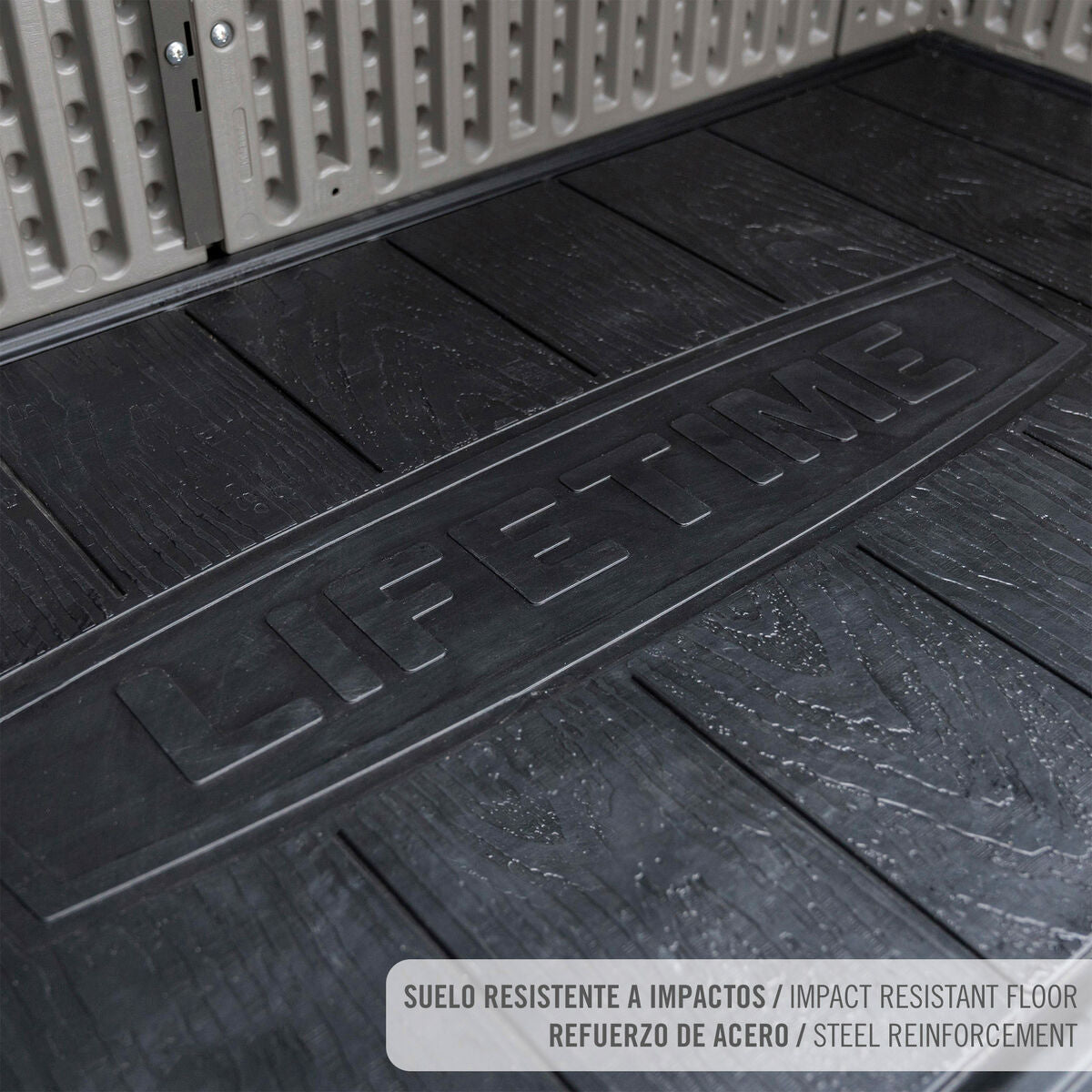 Móvel de arrumação Lifetime Cinzento 143 x 174 x 74 cm