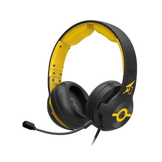 Micro Gaming Hori Pro Pikachucool Black Headphones