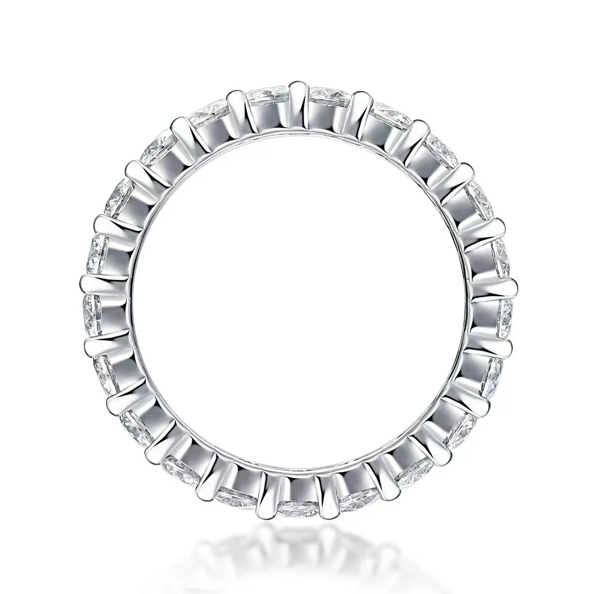 Eternity Ring with Cubic Zirconia