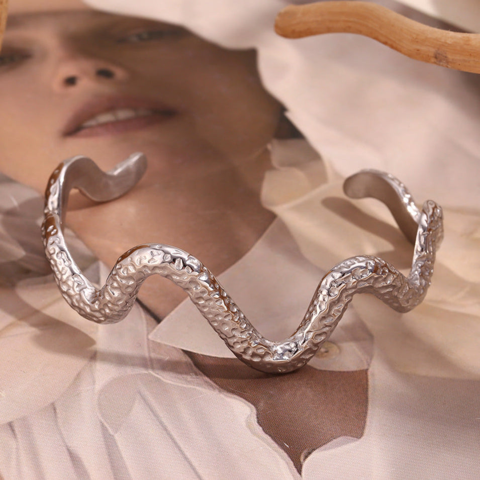 Pulseira Snake em Aço Inoxidável 316L