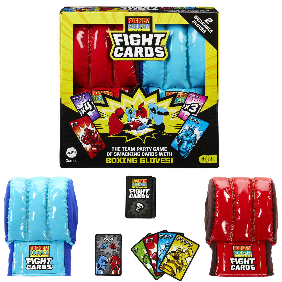 Juego de cartas Mattel Fight Cards
