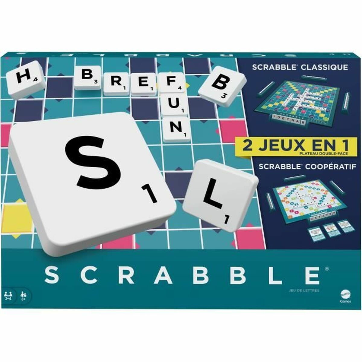 Jogo de Mesa Mattel Scrabble (FR) (1 Unidade)