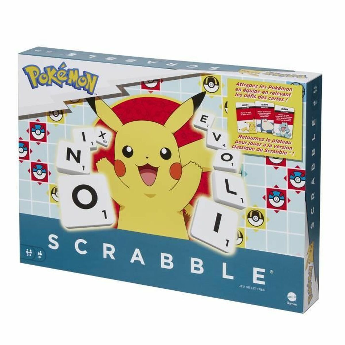 Jogo de Mesa Pokémon Scrabble