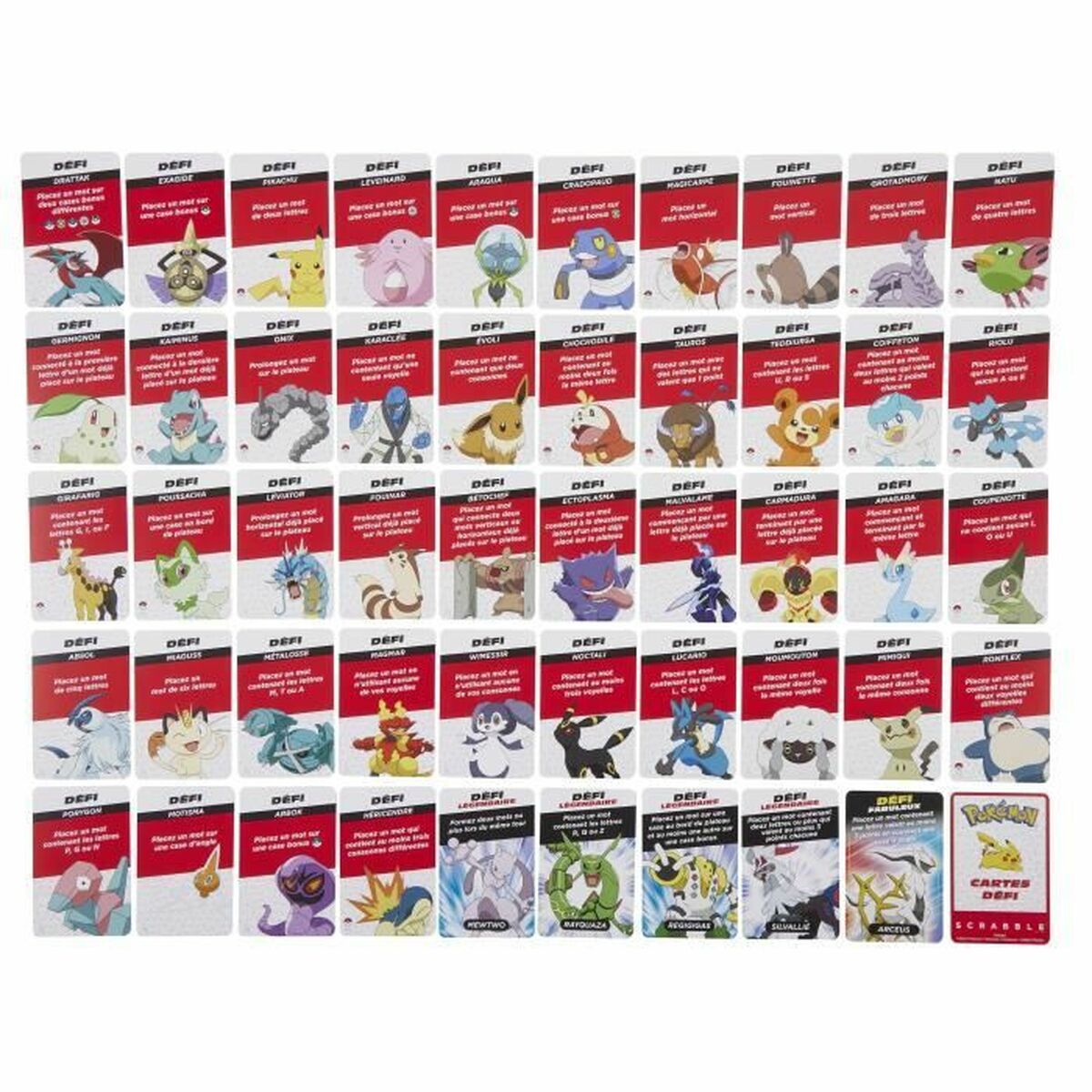 Jogo de Mesa Pokémon Scrabble