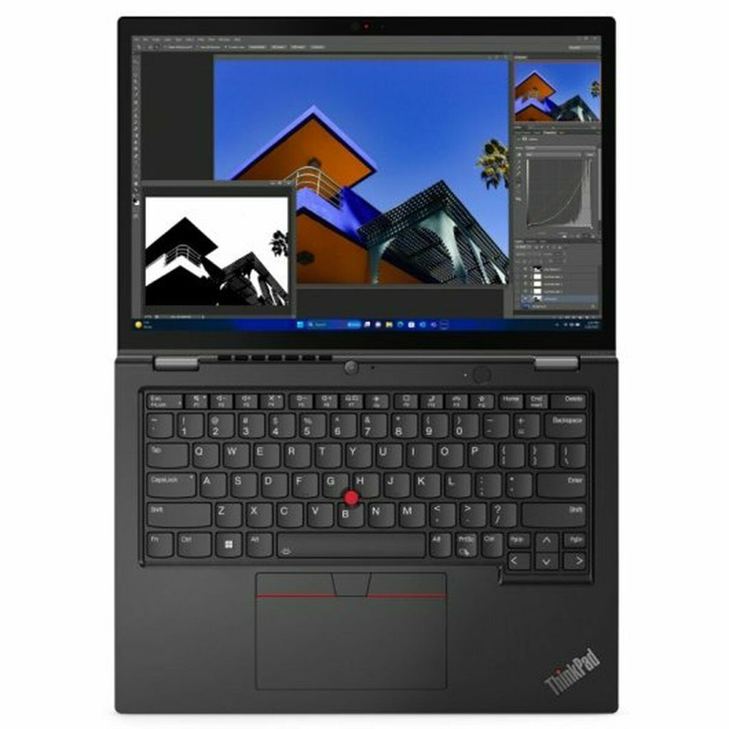 Portátil Lenovo 21LM001LSP de 13,3" Intel Core Ultra 5 125U, Intel Core Ultra 5, 16 GB de RAM, 512 GB de SSD, teclado QWERTY en español