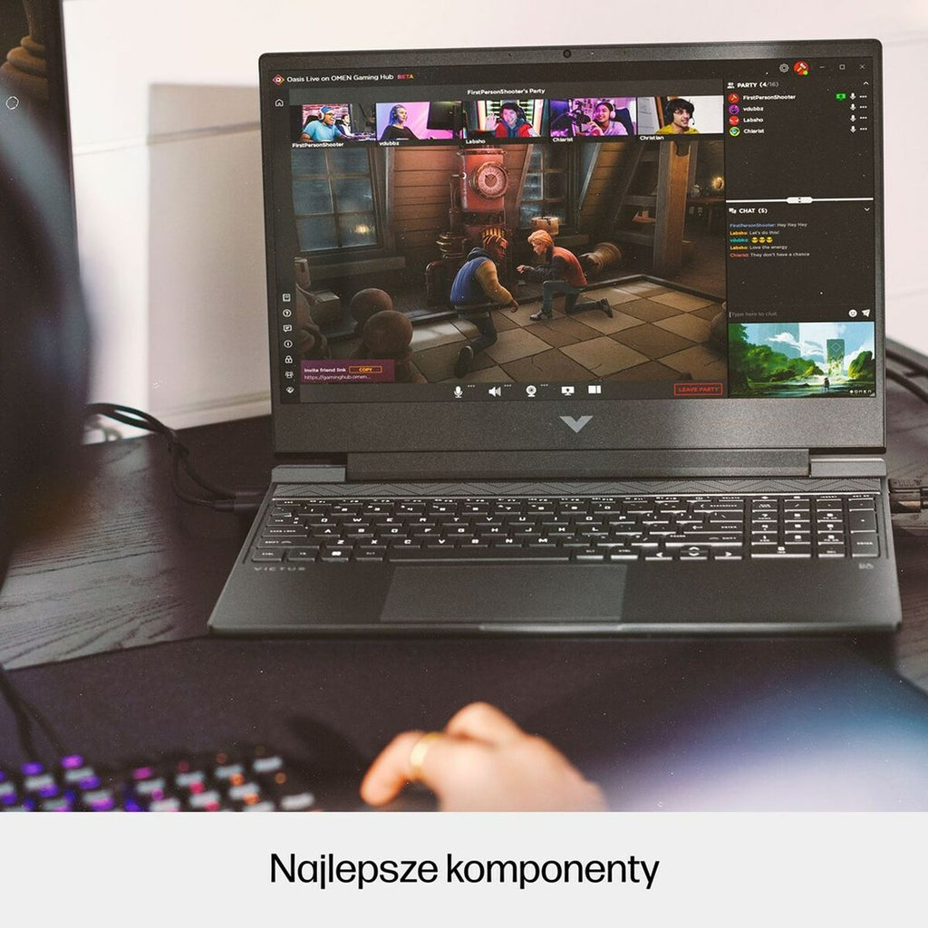 Laptop HP 9W1Q0EA 15.6" intel core i5-13420h 16 GB RAM 512 GB SSD Nvidia Geforce RTX 4050