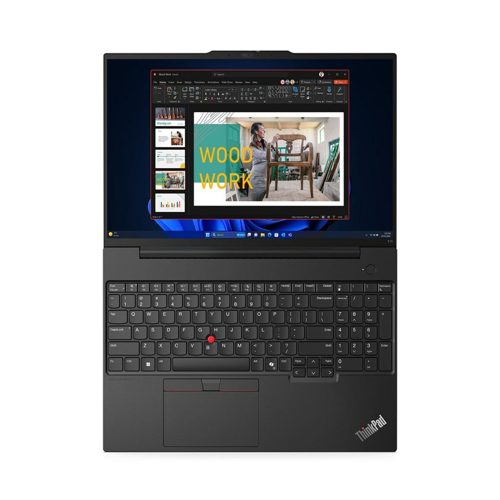 Laptop Lenovo ThinkPad E16 16" AMD Ryzen 7 7735HS 16 GB RAM 512 GB SSD Qwerty US