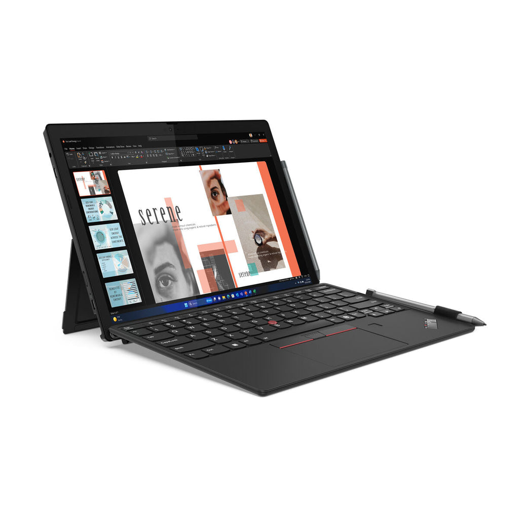 Laptop Lenovo X12 G2, 12.3", 16 GB RAM, 512 GB SSD, teclado Qwerty, español.