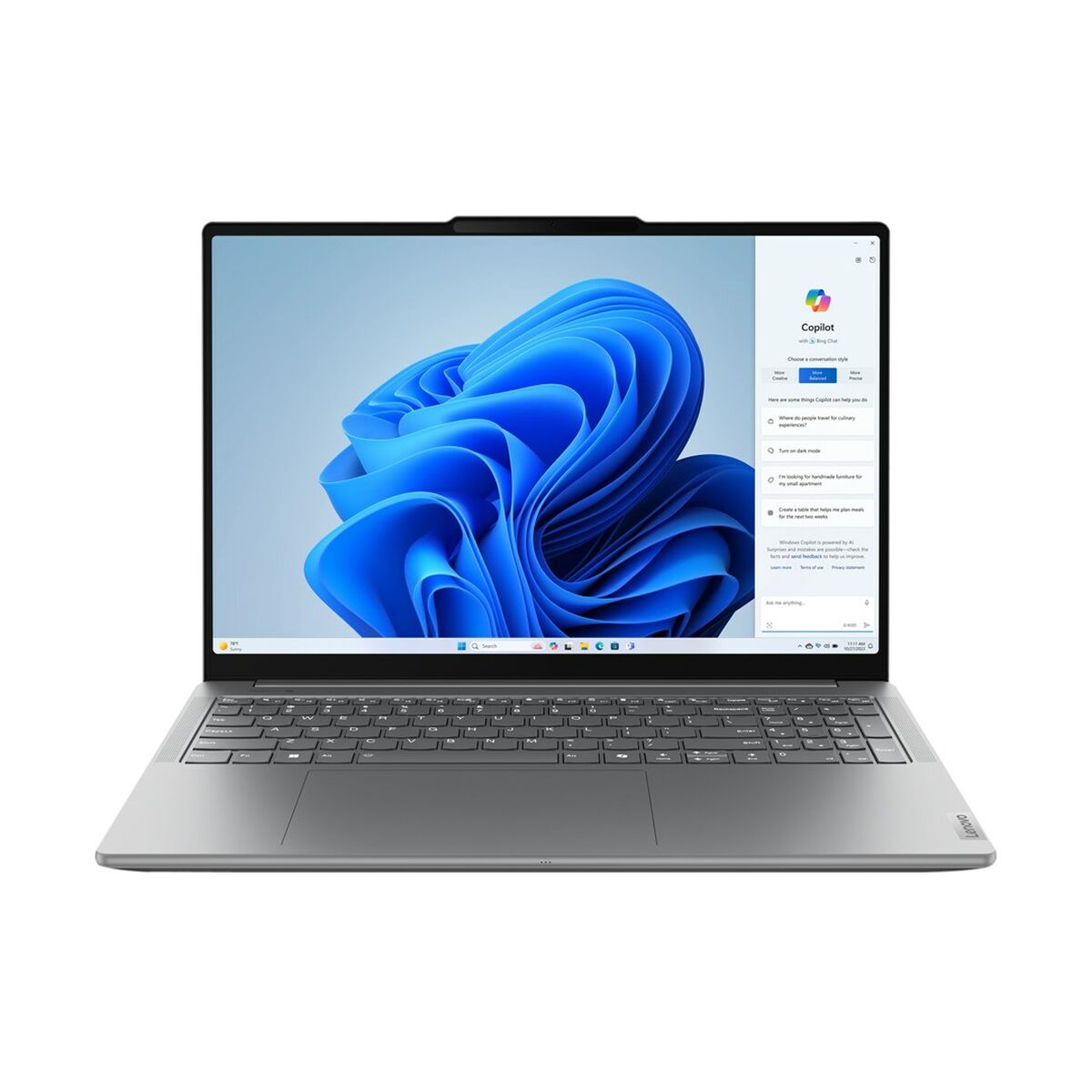 Portátil Lenovo Yoga Pro 9 16IMH9 de 16 pulgadas, Intel Core Ultra 7 155H, 16 GB de RAM, 512 GB de SSD, Nvidia GeForce RTX 4060