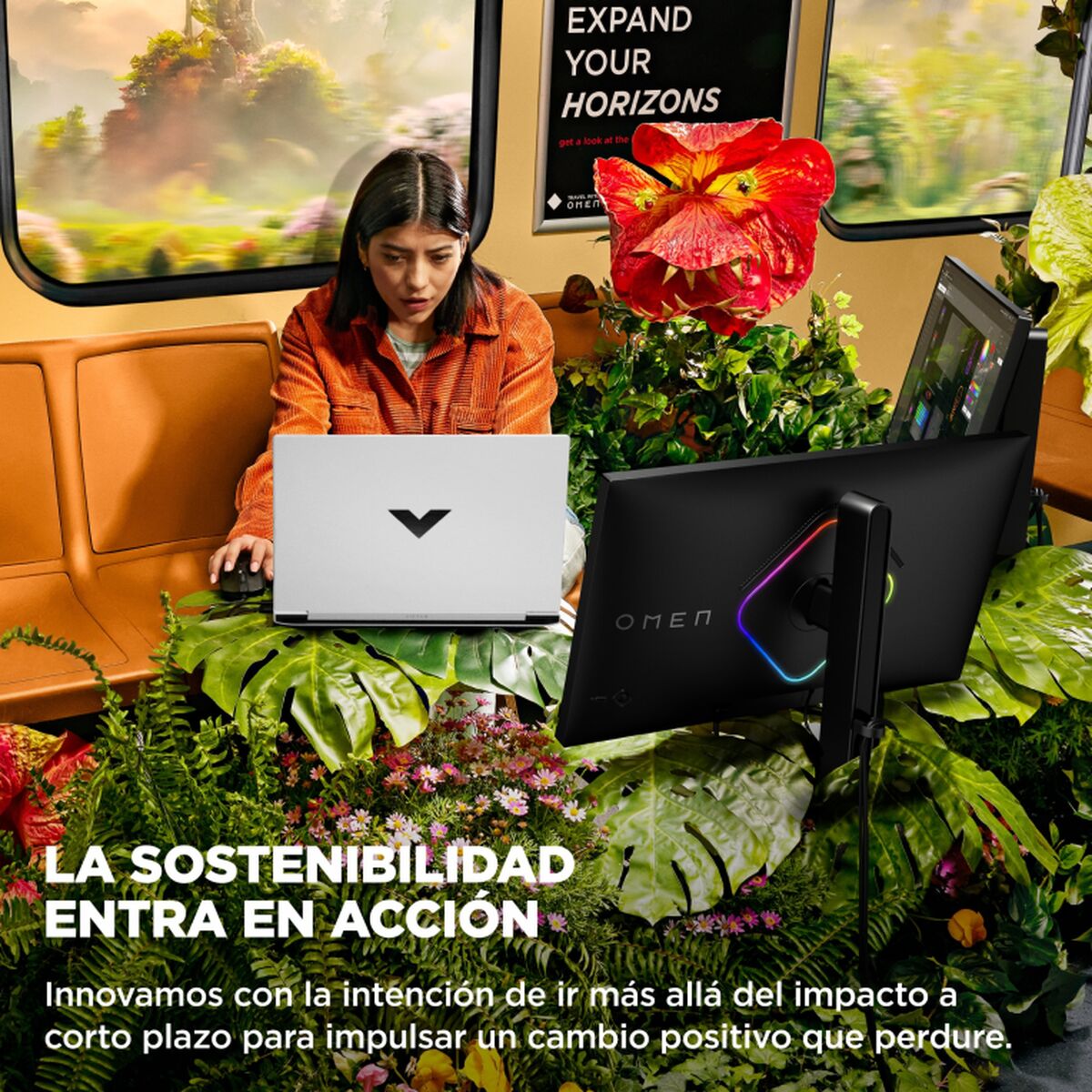 Laptop HP A31BMEA 16 "Intel core i7-14650HX 16 GB RAM 1 TB SSD Spanish Qwerty Nvidia Geforce RTX 4060