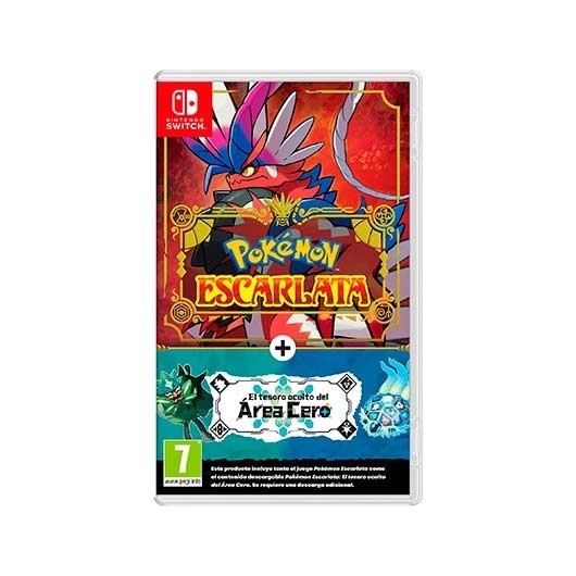 Juego de Nintendo Switch Pokémon Escarlata + Expansión