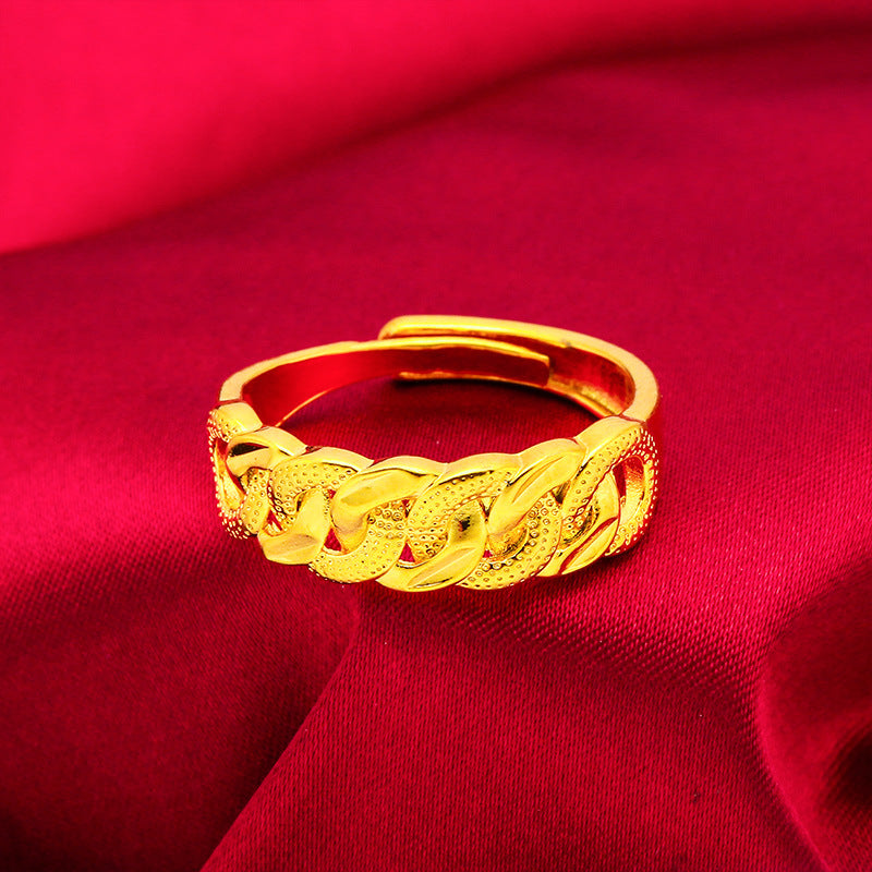Link bracelet and ring