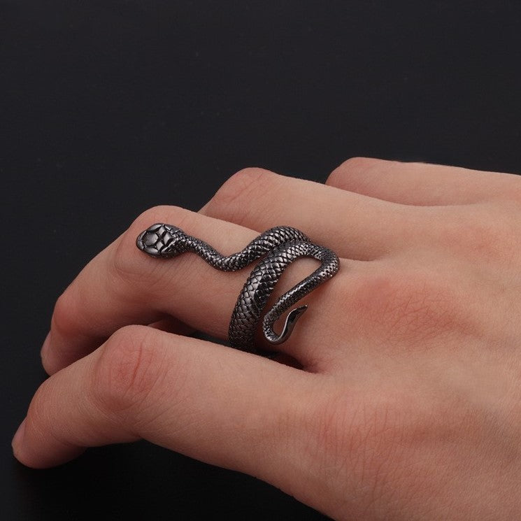 Snake Punk Ring