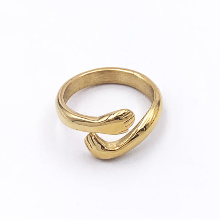 Anel Minimalista em Aço Titânio