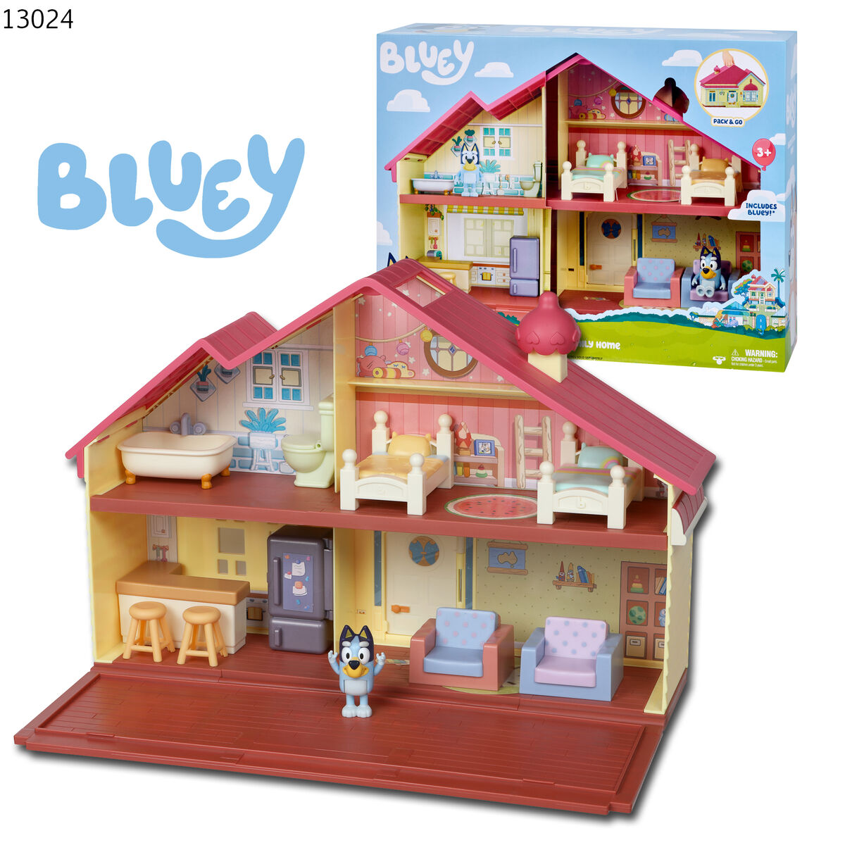 Moose Toys Bluey Miniature House