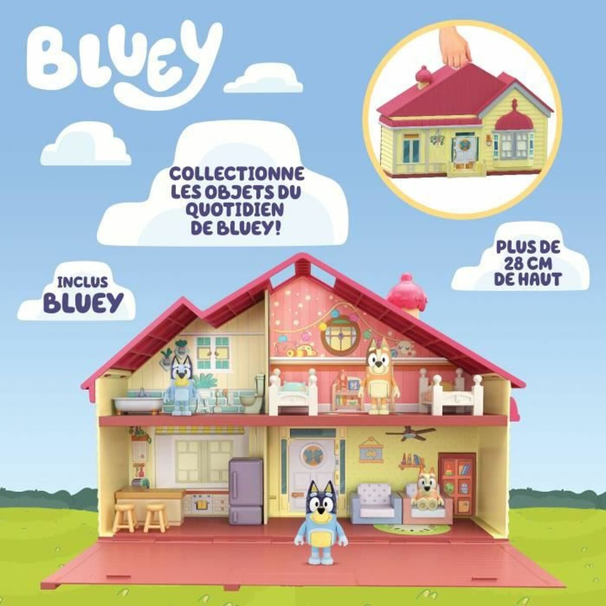 Moose Toys Bluey Miniature House