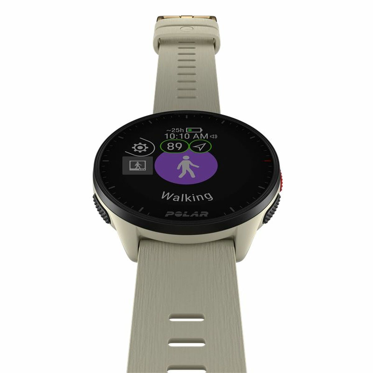 Polar White Sports Watch 1.2"