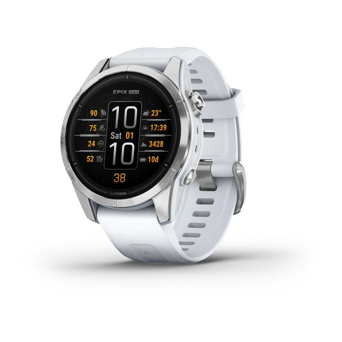 Smartwatch GARMIN epix Pro (Gen 2) Branco Prateado 1,2" 42 mm