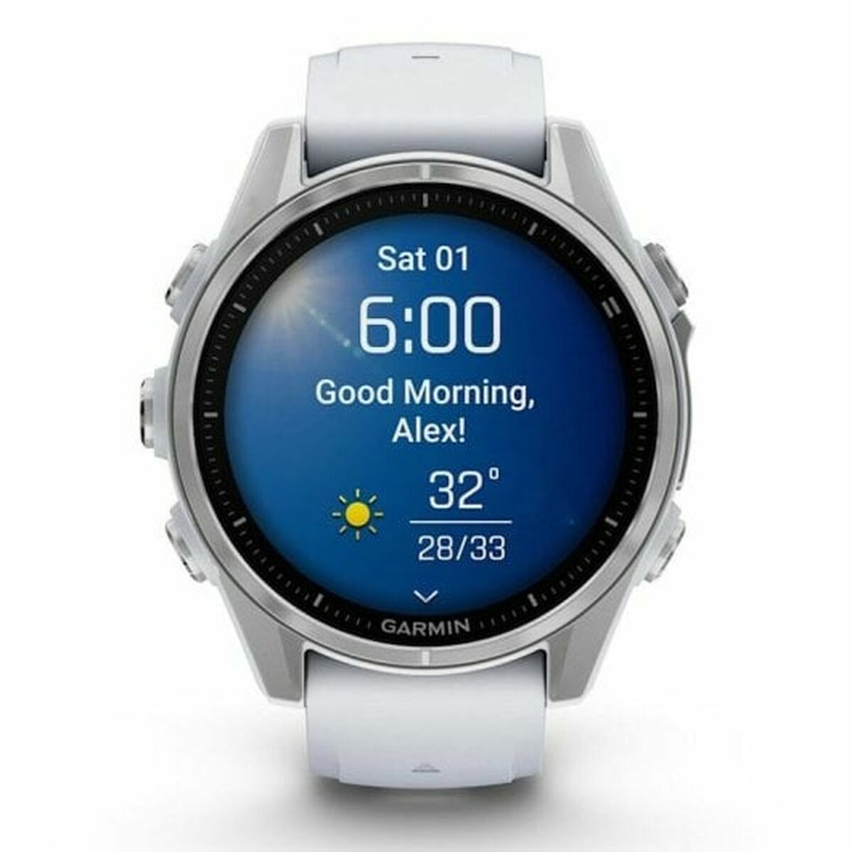 GARMIN Smartwatch 010-02903-00 White Silver 1.3" 43 mm