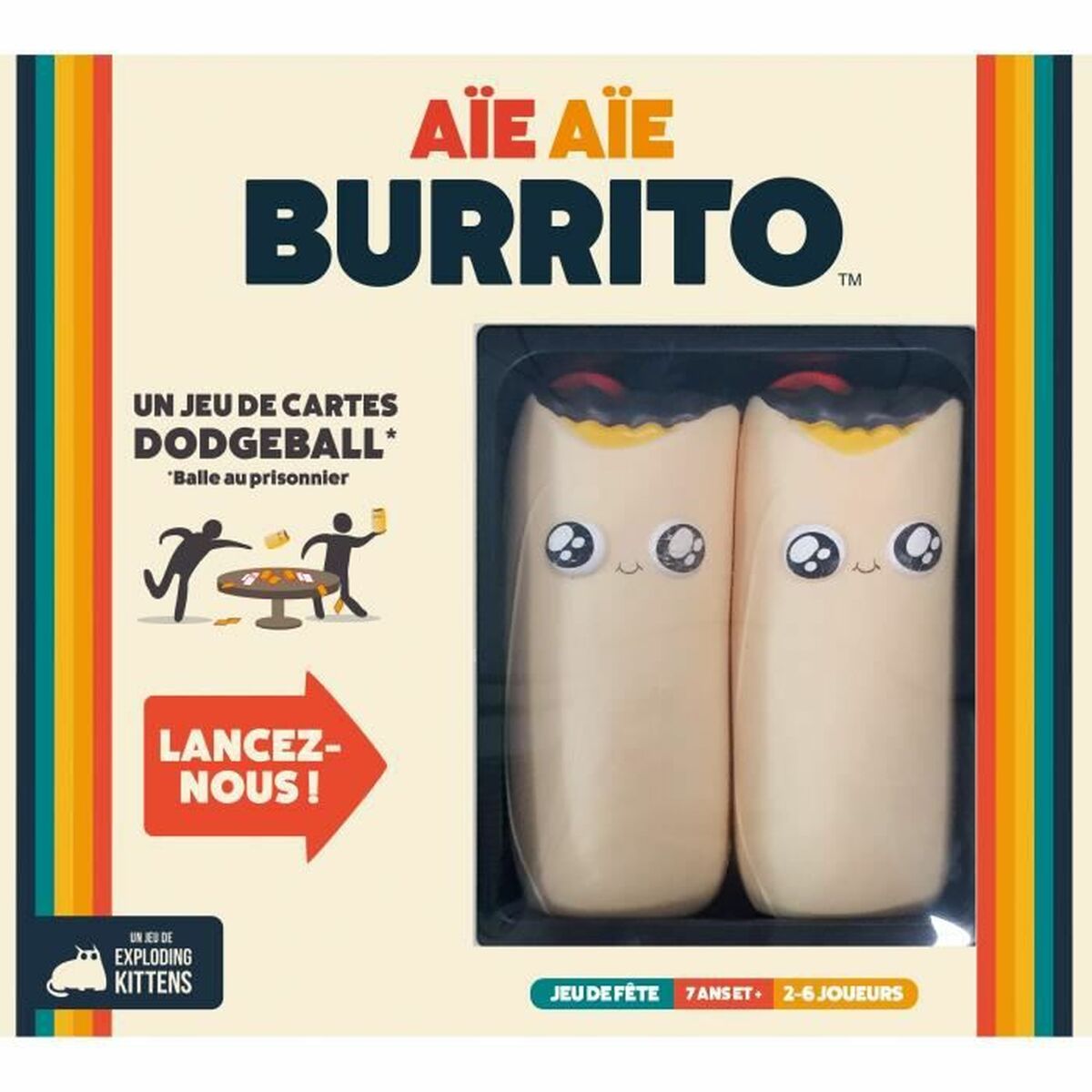 Juego de mesa Asmodee Aïe Aïe Burrito (FR)