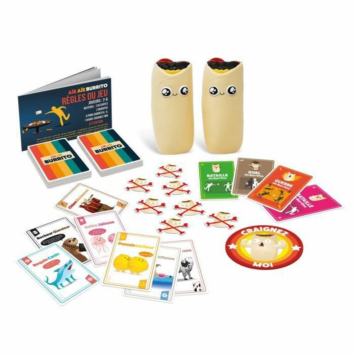 Juego de mesa Asmodee Aïe Aïe Burrito (FR)