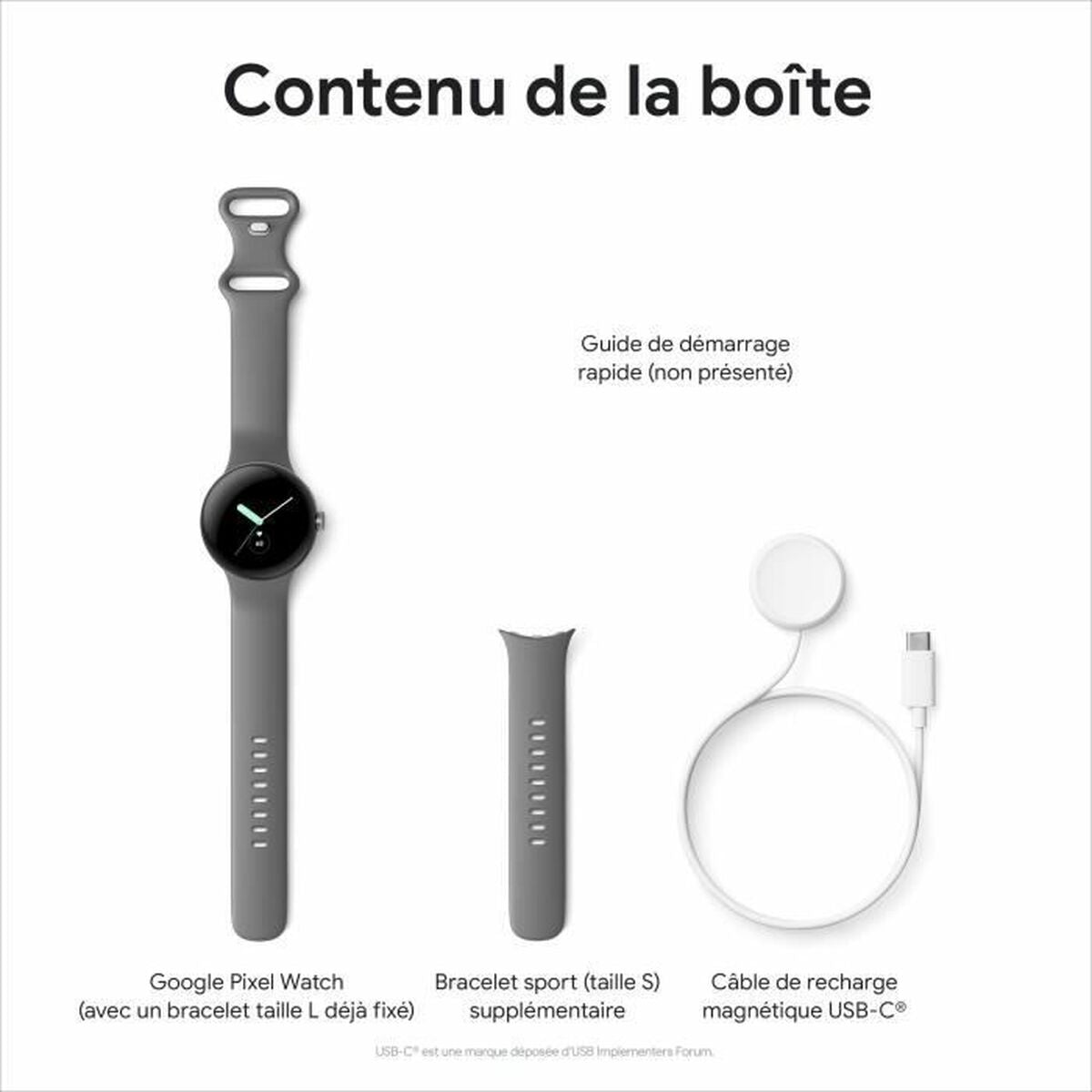 Smartwatch Google Pixel Watch GA04300 Black Matte Black 1.2 "294 mAh LTE