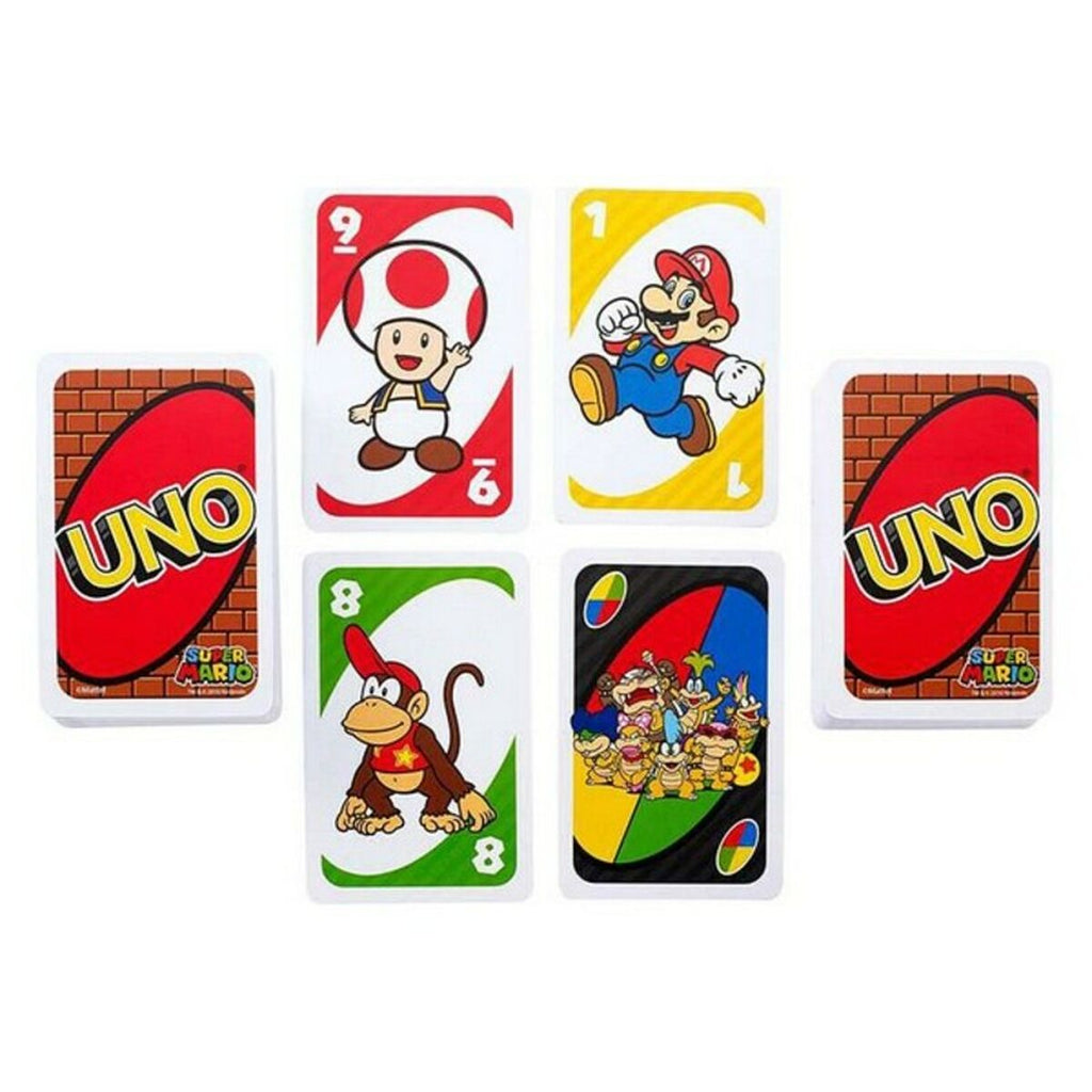 Juego de Cartas UNO Super Mario Mattel DRD00