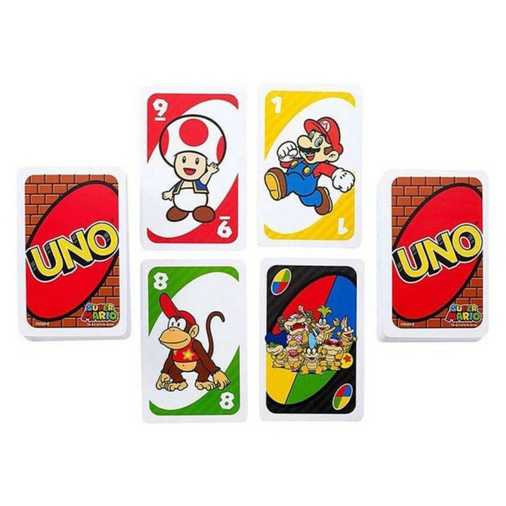Juego de Cartas UNO Super Mario Mattel DRD00