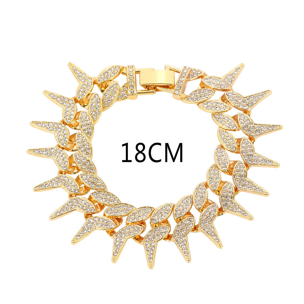 Pulseira com Elo Cubano