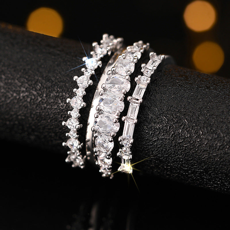 Ring with Cubic Zirconia