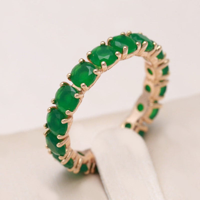 Eternity Ring with Cubic Zirconia