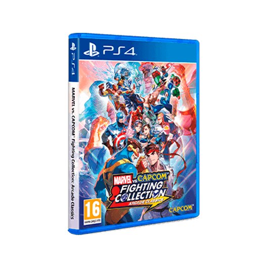 Jogo Ps4 Marvel Vs Capcom Fighting Collection