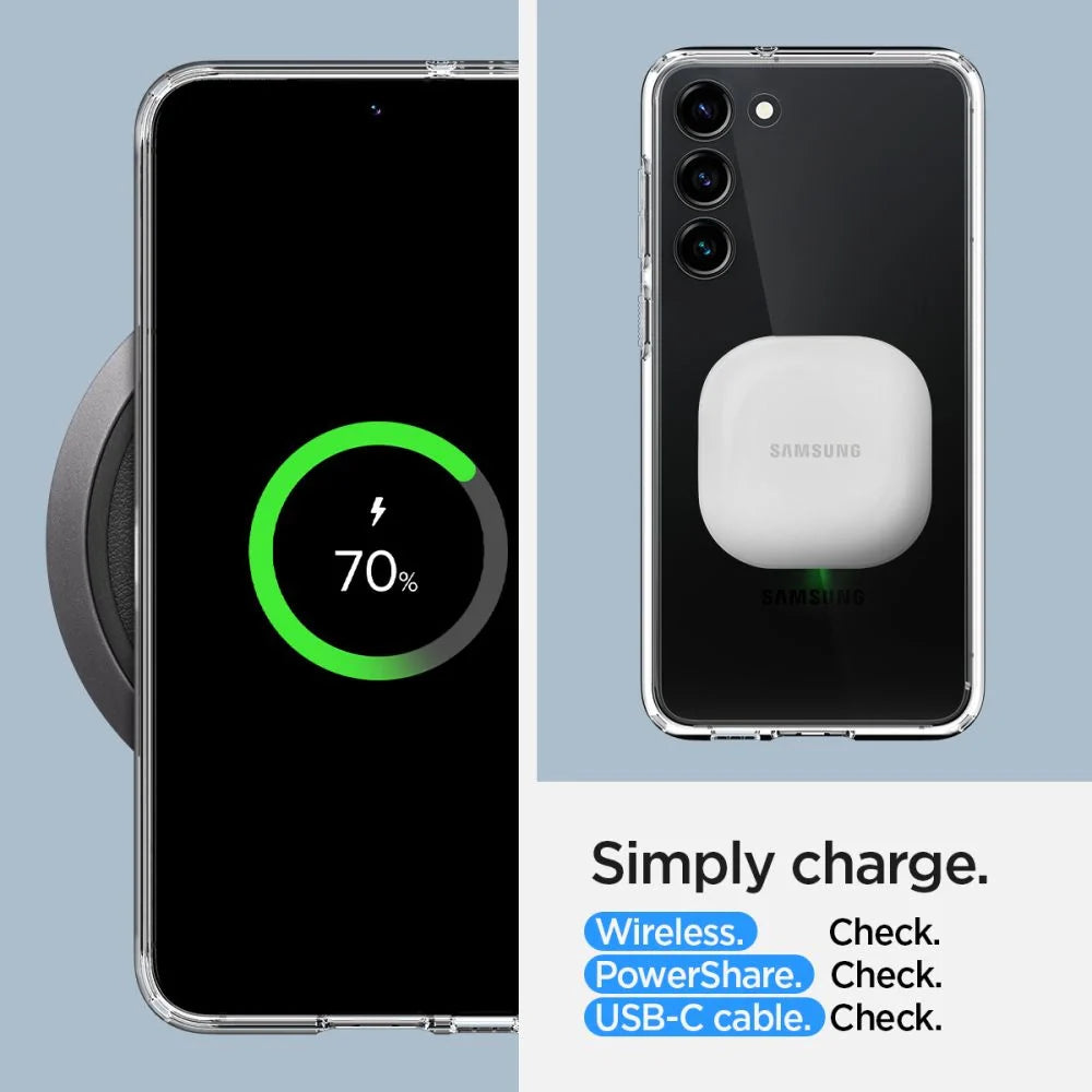 Spigen Ultra Hybrid Transparent Case for Samsung Galaxy S23