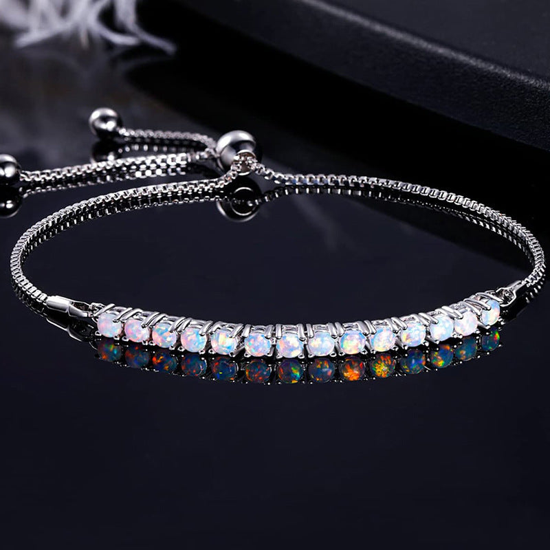 Pulseira Opala Celeste