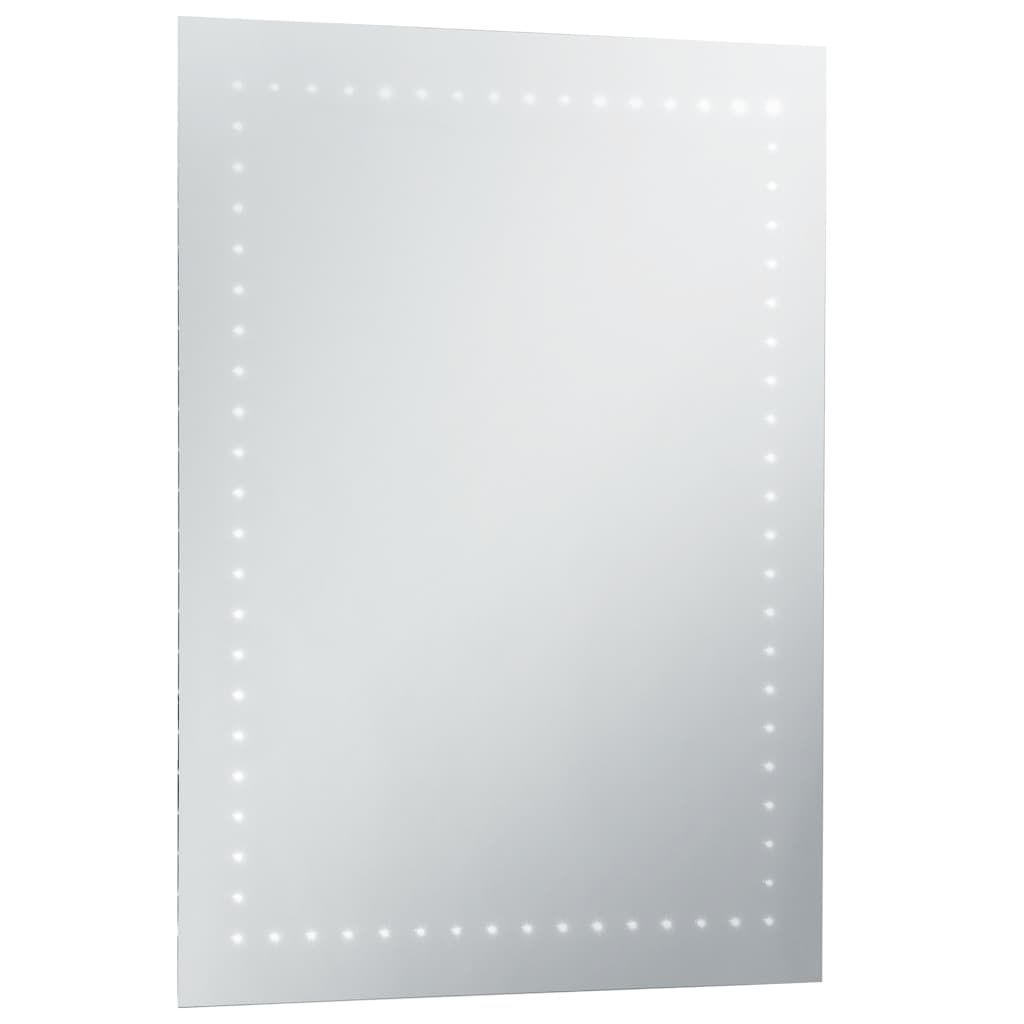 vidaXL LED wall mirror for bathroom 60x80 cm