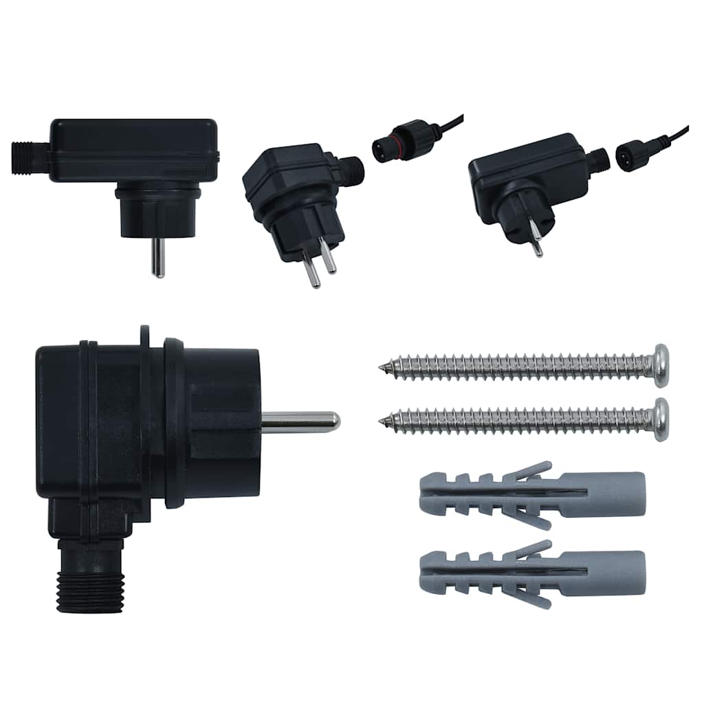 Espejo de pared LED vidaXL con sensor táctil para baño, 80x60 cm