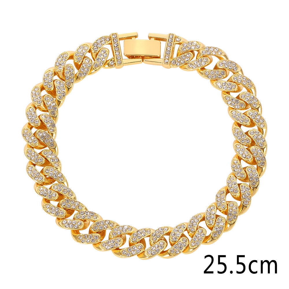 Pulseira com Elo Cubano