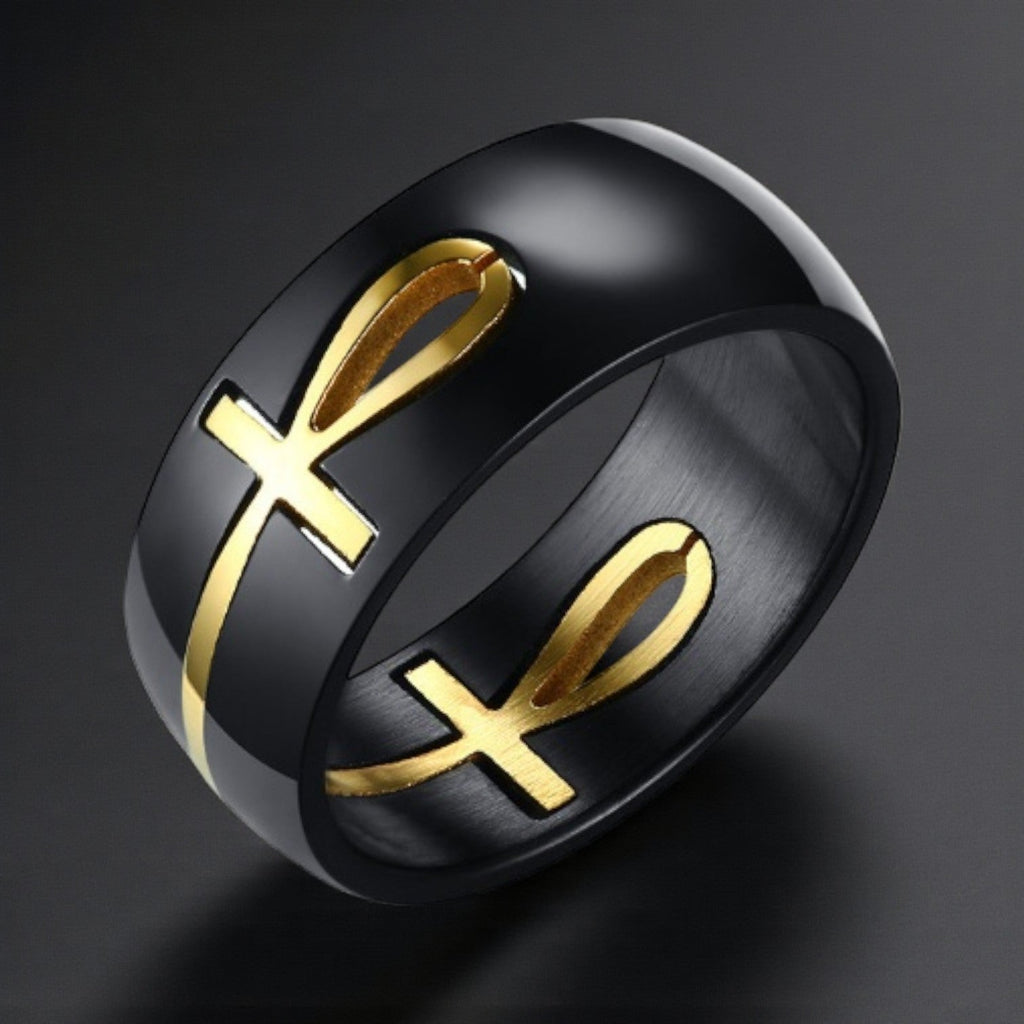 Anel em Aço Titânio