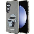 Hardcase Karl Lagerfeld Glitter Karl & Choupette para Samsung Galaxy S24+