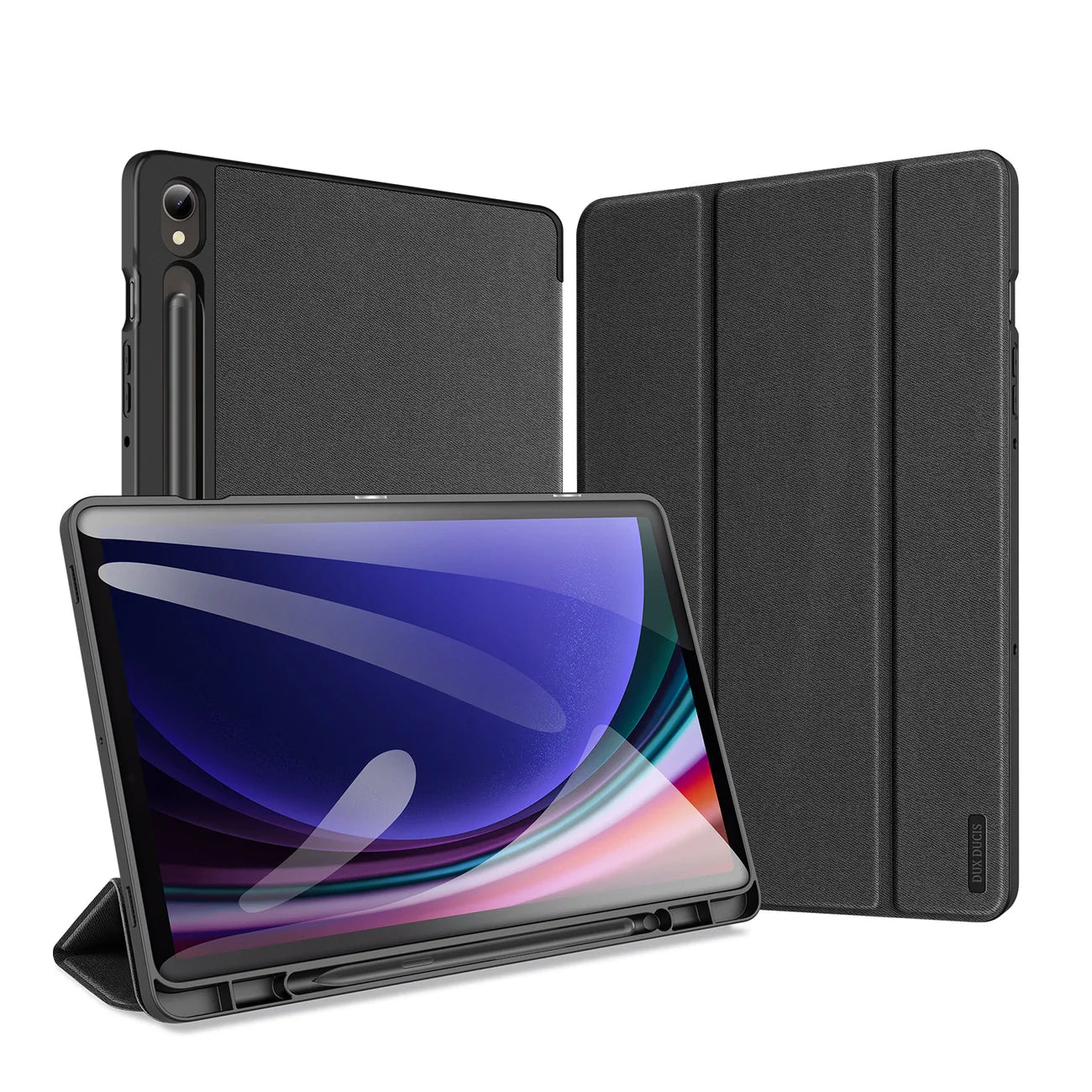 Funda plegable y con función de suspensión inteligente para Samsung Galaxy Tab S9 Dux Ducis Domo