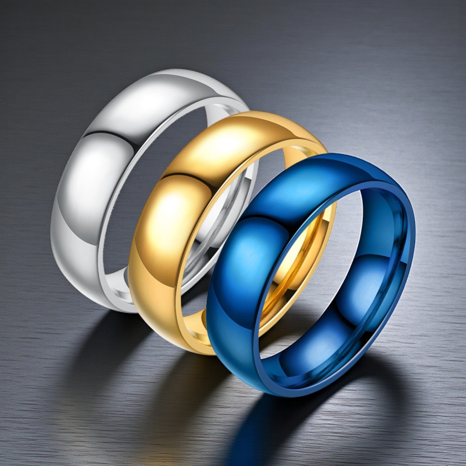 Anel em Aço Inoxidável 316L