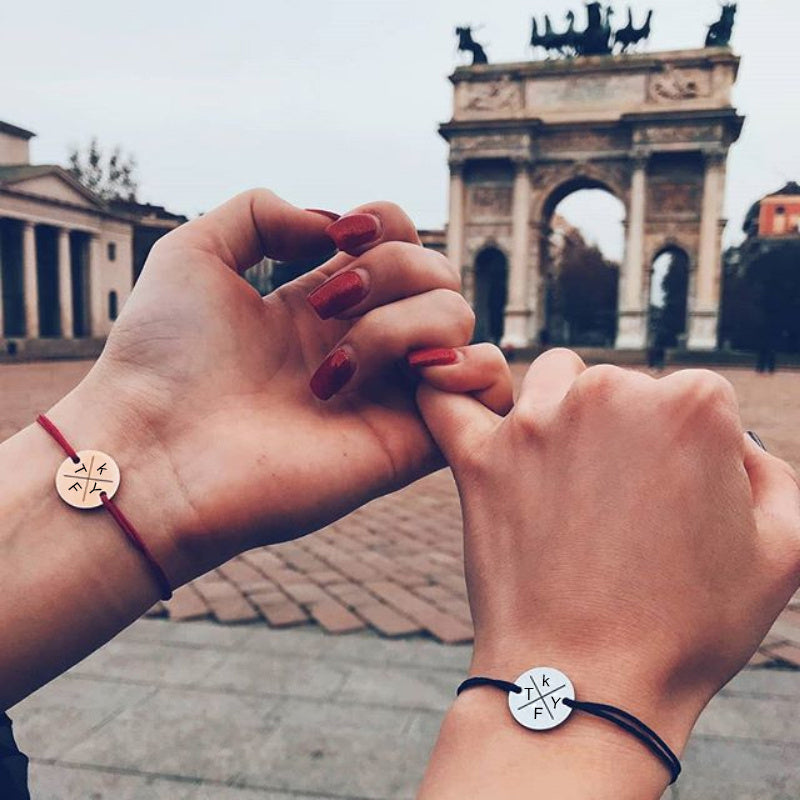 Pulseira Make a Wish Personalizada em Aço Inoxidável