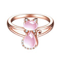 Pink Cat Ring