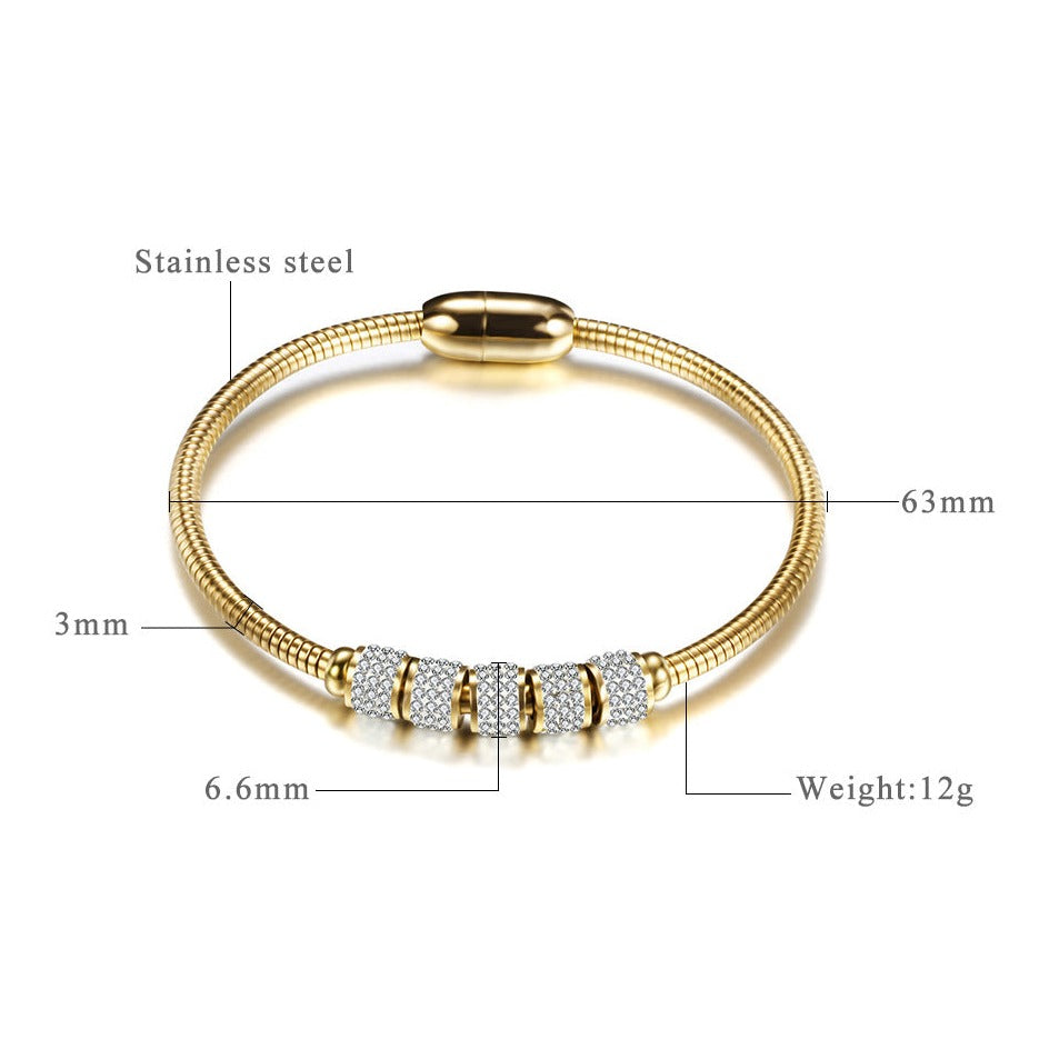 Pulsera de acero inoxidable