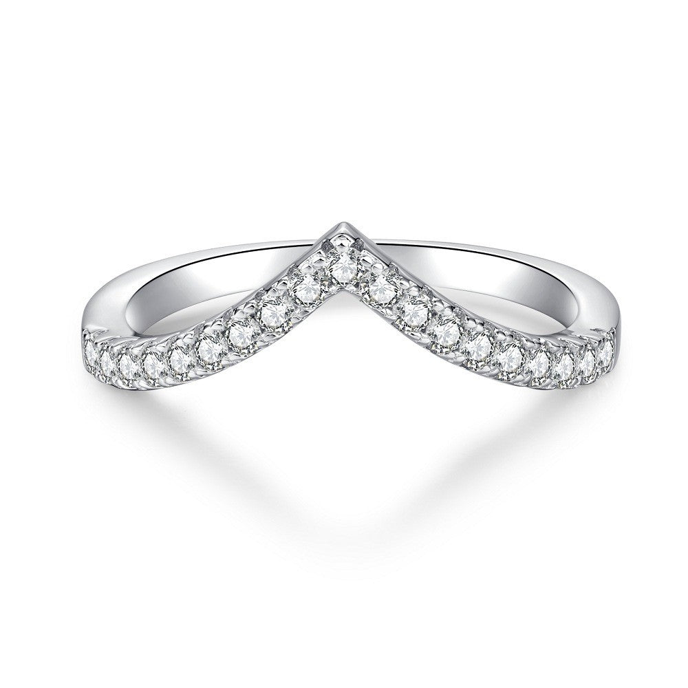 Glamour Ring with Cubic Zirconia