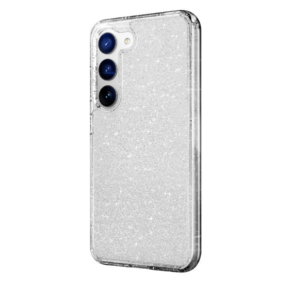 Funda UNIQ transparente y plateada para Samsung Galaxy A35