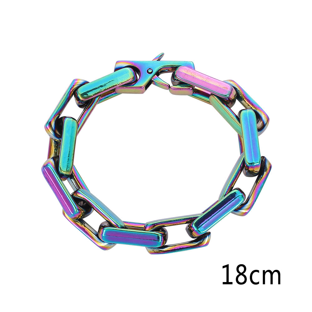 Pulseira com Elo Cubano