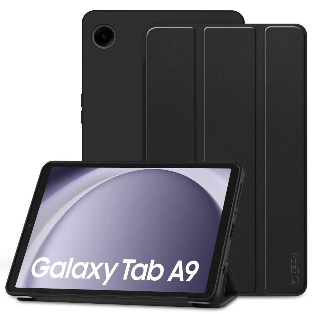 Funda inteligente TECH-PROTECT para Samsung Galaxy Tab A9 8.7" X110/X115, color negro