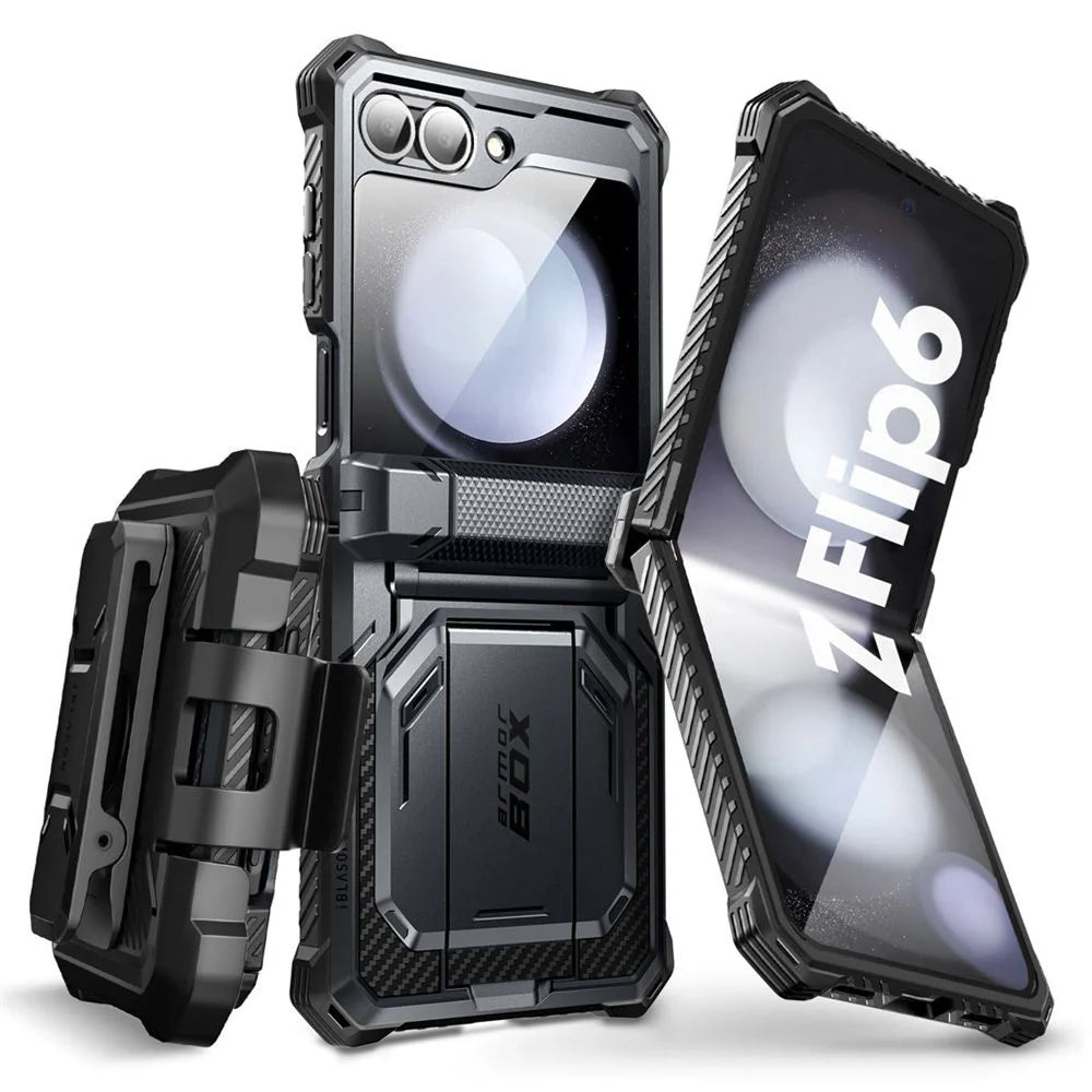 Funda Armorbox para Samsung Galaxy Z Flip 6 Supcase Negra